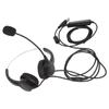USB Headset Noise Cancelling Wired Call Center Business Headphone with Mic Volume Control for PC