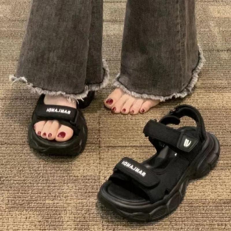 Roman Sandals Fairy with Skirt 2025 Summer New Platform Muffin Versatile Not Tired Feet Casual Beach Shoes