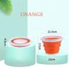 3L Collapsible Bucket Portable Folding Water Bucket Car Washing Fishing Bucket Household Plastic Travel Outdoor Camping Bucket A