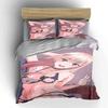 Anime character illustration pattern. Bedding sets Duvet cover sets Duvet covers Pillowcases(1 * Duvet Cover 2 * Pillowcases without duvet insert)