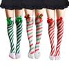 Costume Accessory Knee-High Warm Stocking Colorful Striped Leg Warmer High Socks