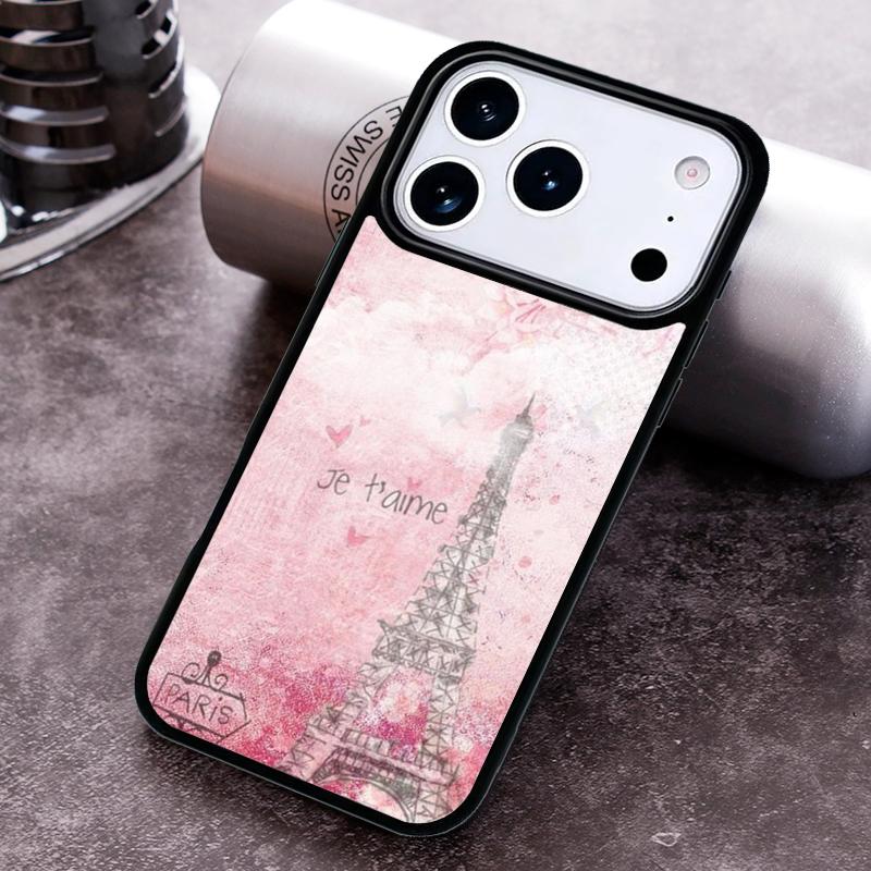 Coque de téléphone Tour Eiffel Paris Pour iPhone 17 16 15 14 13 12 11 Pro Max Plus 17Air Coque Souple en Silicone