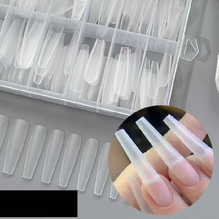 240 Pcs False Nail for Nail Extensions Press On Nail Extras Long Nail Tips Artificial Nail Full Cover Stick On Nail
