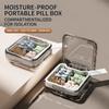 4/7 Grids Pill Box Organizer Food Grade PP Travel Pill Container Medicine Storage Case  For Travel
