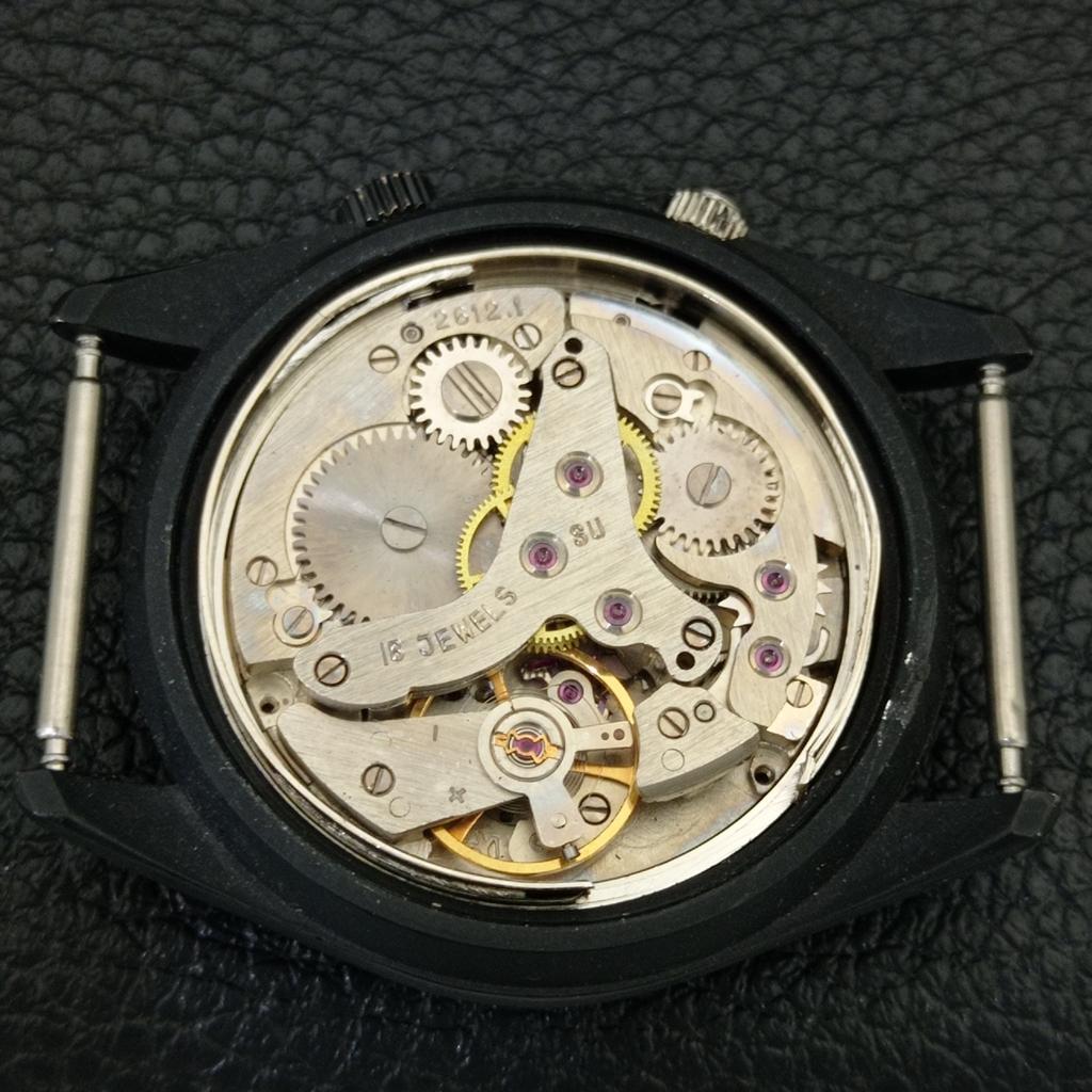 VINTAGE LEGEND HAND-WINDING SWISS MENS REFURBISHED ALARM WATCH A707545-1