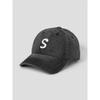 8SECONDS Denim Volume Embroidered Ball Cap Black (29578BWY85)