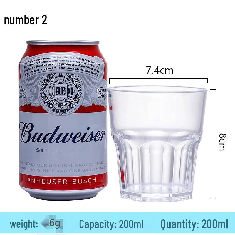 

Прозрачный акриловый восьмиугольный стакан Shangqi