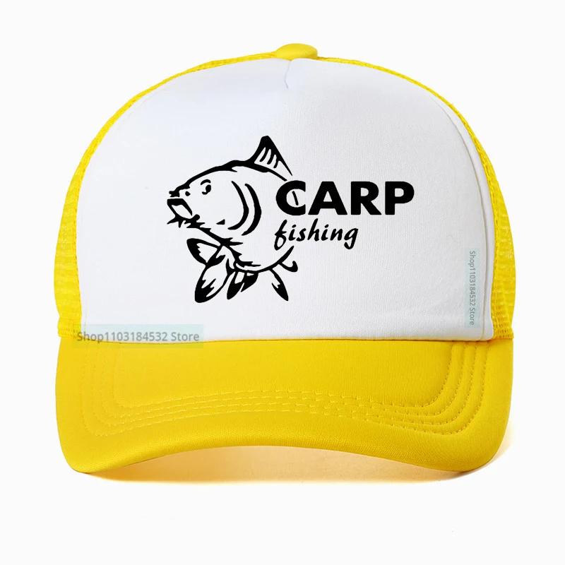 Lustige Angel-Sportkappe Unisex Sommer Outdoor Karpfenfischen Baseballkappe Verstellbar Netz Atmungsaktiv Snapback Kappen Jagd Angeln