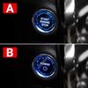 For Toyota RAV4 XA50      2024 RAV 4 Hybrid Car Engine Push Start Stop Button Ring Cover Trim Sticker