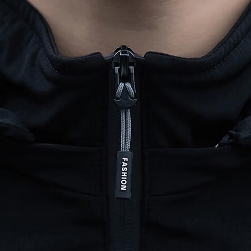 Playboy Men's Detachable Hood Casual Jacket