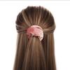 2 Pezzi Scrunchies alla Moda in Velluto con Tasca a Zip Nascosta Accessori per Capelli da Viaggio
