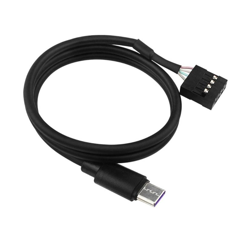 

Fast Speed USB 3.1 Type C Power Cord With 9Pin Motherboards Connectors for VSecondary Screen PC LCD Screen 1