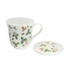 Wedgwood Wild Strawberry Becher mit Deckel [Gebraucht]
