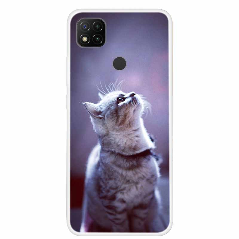 Case For Redmi 9C NFC Phone Case Soft Silicone TPU Back Cover For Fundas Xiaomi Redmi 9C 9 C Redmi9C NFC Case Protective Coque