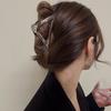 Amy Shiny Metal Triangle Half-up Hair Clip
