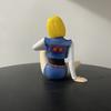 11cm Anime Dragon Ball Z Android 18 Sitting PVC Action Figure Toys Collection Model Gift