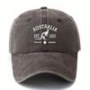 Fabric.MAKEFGE Unisex Australian Style Baseball Cap Kangaroo and Star Pattern Design Truck Cap
