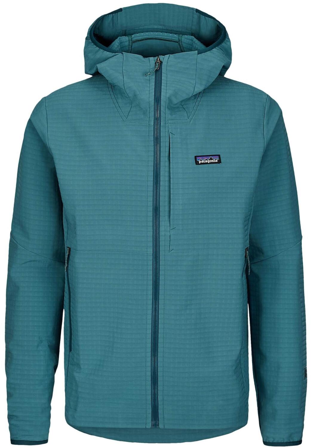 

Куртка Patagonia R1 TechFace Hooded (83578) болотно-голубая