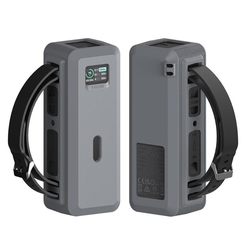 Travel Friendly Soft Case Protector Sleeve Housing Full Coverage Sweat Resistant For 737 140W Mobile Power Enhances Grip