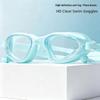 Adult Swimming Goggles Anti Fog HD Waterproof Oversized Frame Adjustable Strap for Men Women Beach Swim