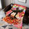 Space Cowboy Cat Meme Dinosaur Abstract Funny Pizza Flannel Soft Warm Plush Blanket Sofa Living Room Hogar Bed Gift Car Portable