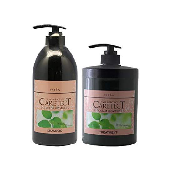 

Napla Caretect HB Color Shampoo & Treatment V Firmness Type 750ml 650g Set