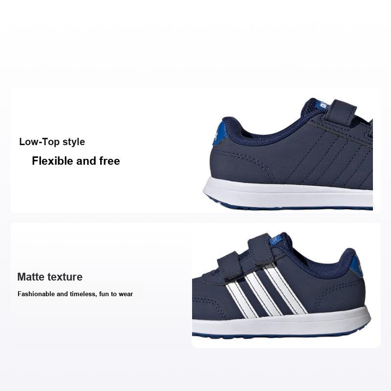 Adidas Neo Switch 2.0 Comfortable Daily Low-Top Walking Shoes Baby Shoes Deep-Blue White EG5141