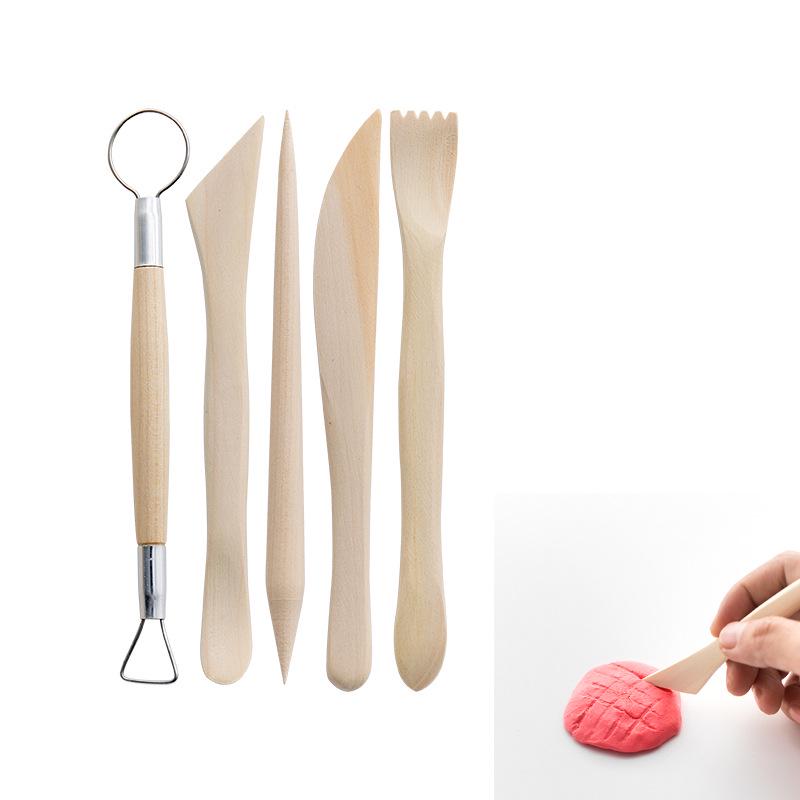 23-Piece Ceramic Carving Tool Set: Includes Pottery Knives, Silicone Pens, Clay Dotting Tools, and Roll-Up Case