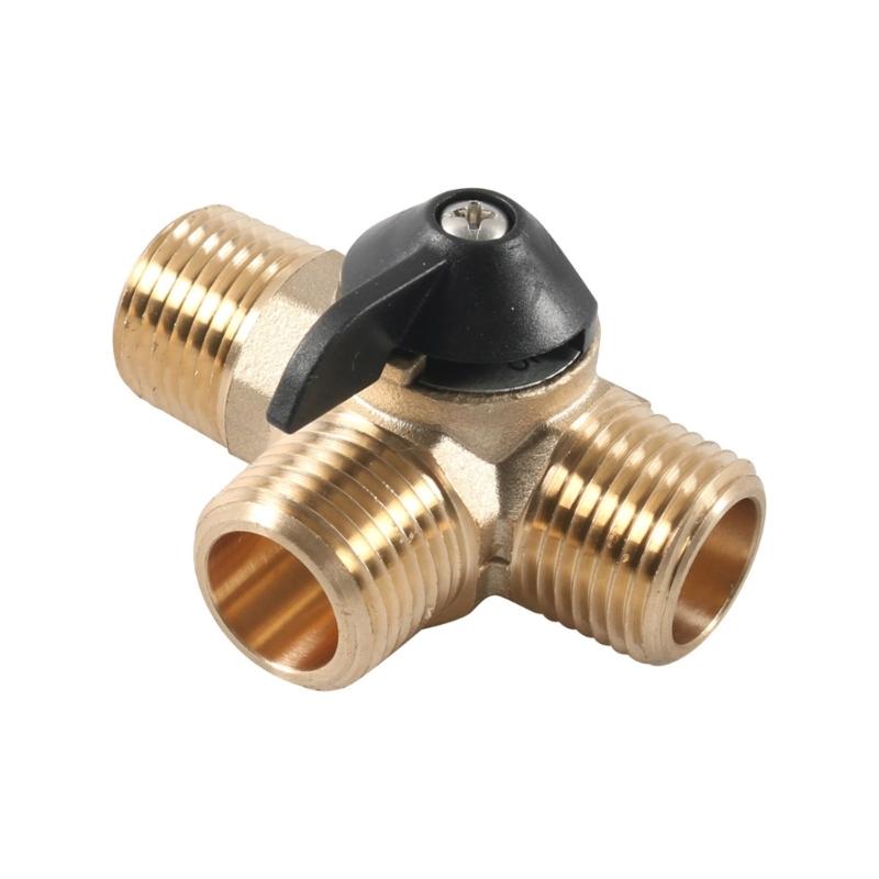 RVs Water Heater By-Pass Valves Kit with Thread Adapter Sealing Tape For Campers Hot Water System Easy Installation