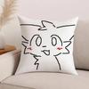 Cartoon Studi01 Boy Kisser Cat Cute Kawaii Pillow Case Office Cushions Suitable For Sofa Car Bedroom Decorative Cushion Cover