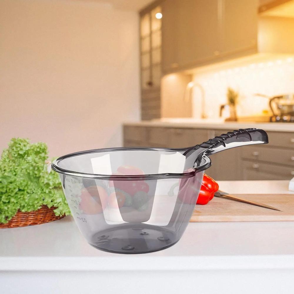 Thickened Dipper Water Ladle Plastic Bathing Spoon Durable Water Scoop  Kitchen Gadgets