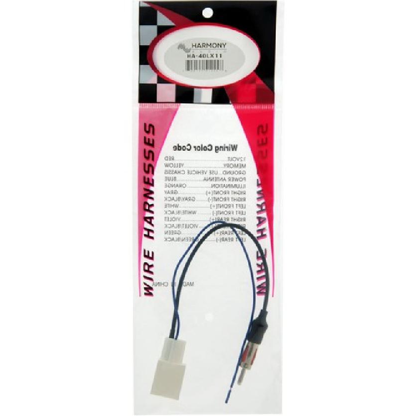 Fits Leuxs GS 450h 2011-2017 Factory Stereo to Aftermarket Radio Antenna Adapter