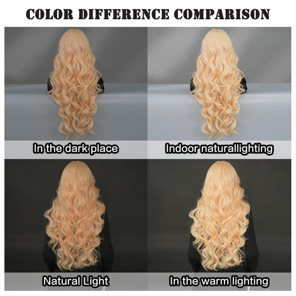 28" Balayage Dantel Ön Peruk - Çok Tonlu Seçeneklerle El Bağlamalı Japon Kanekalon Isıya Dayanıklı Kıvırcık Saç Parçası