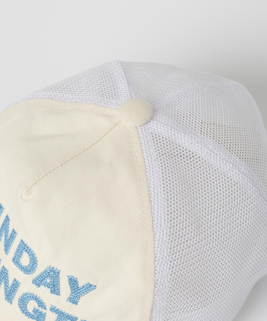 MILLO WOMEN Sunday Trucker Cap [Ecru]