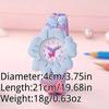 Cute 3D Flower & Butterfly Watch with Soft PVC Case - Youngsters's Learning Clock, Analog Quartz Movement Wristwatch for &, - (Low Voltage)