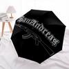 1pc San Andreas AK 47 Automatic Open Close Umbrella Windproof Canopy, Automatic Open Close Button10243