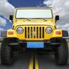 2pcs Metal 7 Inch Headlight Ring Mounting Bracket Retaining Replacement Parts Compatible For Tj