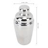 Stainless Steel Cocktail Shaker Built-In Strainer Professional Bar Shaker  Restaurant