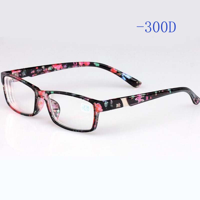 

Cool Latest Fashion Women s Men s Finished Flower Legs Red Myopia Glasses Eyewear-100 -150 -200 -250 -300 -350 -400 6801