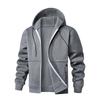 Cardigan Hooded Sweatshirt Spring and Autumn Men's Glossy Hoodie Casual Jacket Tops Men