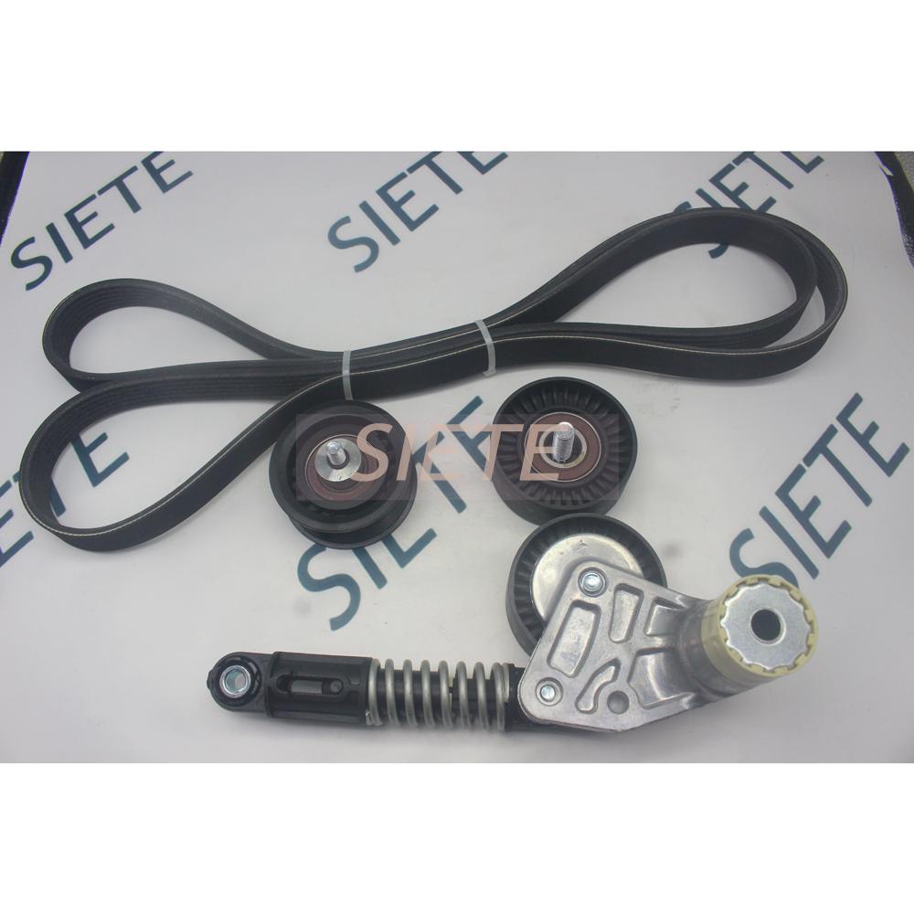 

Engine Fan belt Tensioner Pulley Idler set For Ssangyong Rexton W KORANDO C 6712000270 6712000370 6712001110 6712000210 1SET