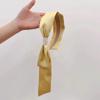 Solid Color Bow Headband Korean Style Hair Hoop All-match Ribbon Hair Band  Decoration