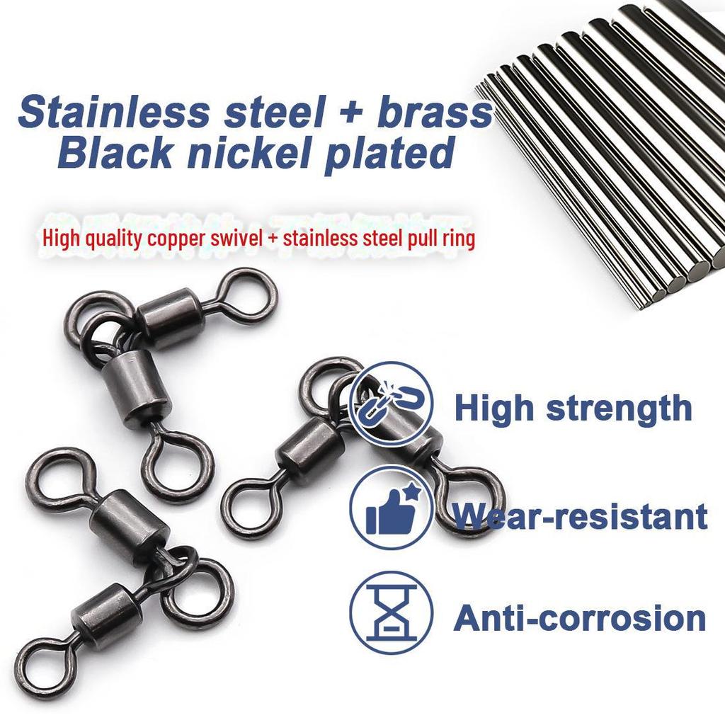 Otočná rybářská spojka proti zamotání: Háček na kroužek rodič-dítě pro outdoorové vybavení