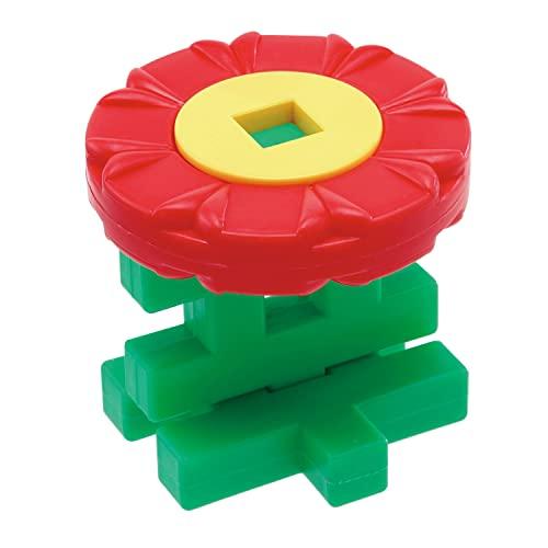 Gakken Novo Conjunto de Blocos para Iniciantes (Idades 1,5 anos e acima) 15 Tipos de Blocos, 54 Peças, 83717