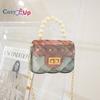 Cozy Up Transparent Jelly Bag Pearl Women's Handbag Candy Color Crossbody Bag
