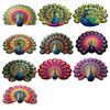 Peacock Floor Mat 3D Realistic Pattern Bathroom Mat Quick Dry Floor