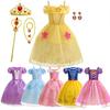 Meisjes Prinsessenjurk Kostuum Prinses Cosplay Halloween Carnaval Feest Vestidos Kinderjurk
