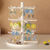 Draaiend Halskettingrek Afneembaar Sieraden Displayrek Oorbellenhouder Standaard Ringen Huisrek