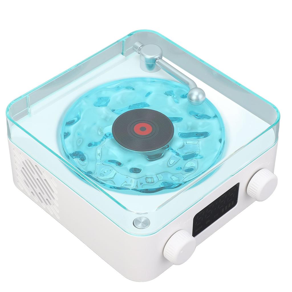 Waves Bluetooth Speaker Portable Waves White Noise Record Player Speaker for Office