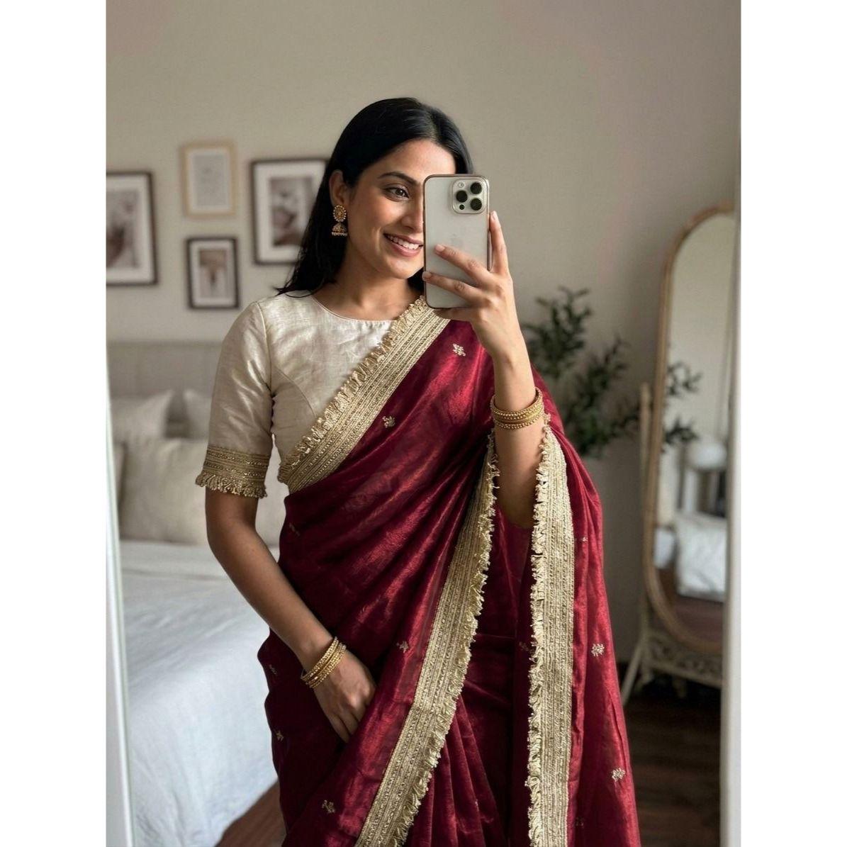 New Launch – Designer Party Wear Space Silk Saree Collection
